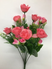 Pink Rose - Artificial Flowers