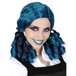 Ashley Ringlets Curly Wig - Long Blue Wigs