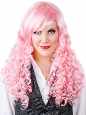 Anime Long Cherry Blossom Pink Wig
