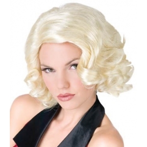 Leading Lady Blonde Curly Wig - Short Blonde Wigs