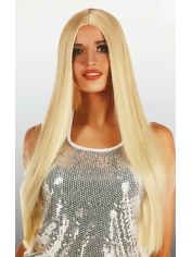 Blonde Long Straight Wig - Natural Look Long Blonde Wigs