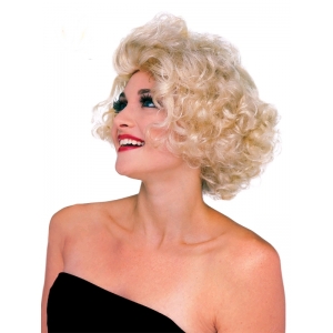 Hollywood Starlet Wig Blonde Curly Wig - Short Blonde Curly Wigs