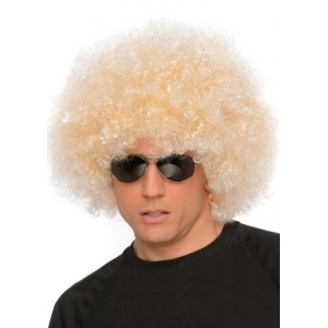 Super Blonde Afro Wig - Blonde Curly Wigs