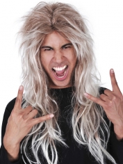 Long Rocker Wig - Long Blonde Wigs
