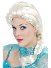 Elsa Plait White Wig