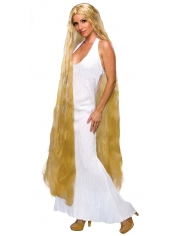 Lady Godiva Extra Long Straight Wig - Long Blonde Wigs