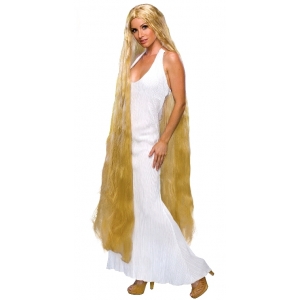 Lady Godiva Extra Long Straight Wig - Long Blonde Wigs