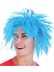 Spiky Blue Wig