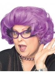 Dame Purple Wig