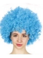 Light Blue Afro Wig Blue Curly Wig - Children Book Week Costume Wig