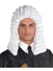 Judge Wig Barrister Wig - Long white Wigs