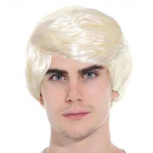 Short Blonde Wig - Mens Short Wigs