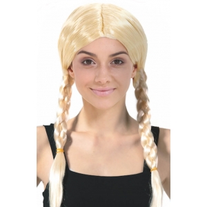 Plaited Wig Blonde - Oktoberfest Costume Wigs Plaited Wig Blonde - Oktoberfest Costume Wigs
