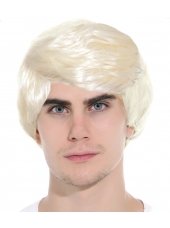 Blonde Short Wig - Men Short Blonde Wigs