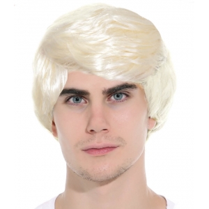 Blonde Short Wig - Men Short Blonde Wigs